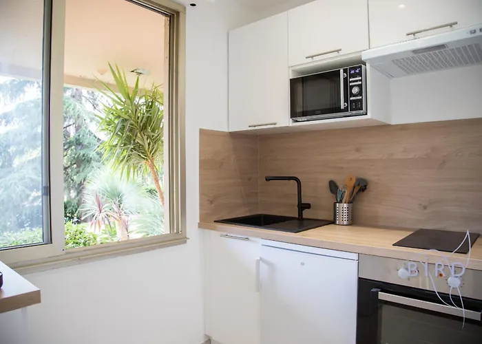 Flat With Hot Pool ジュアン・レ・パン